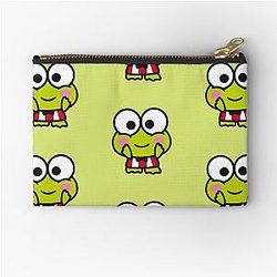 Jump into Joy with Keroppi Zipper Pouch