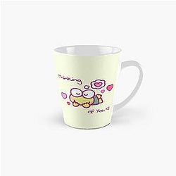 Cute Keroppi Frog Thinking of You Love Hearts Kawaii Design Tall Mug