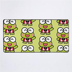 Excited Keroppi Desk Mat