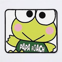 Keroppi papa roach shirt mousepad