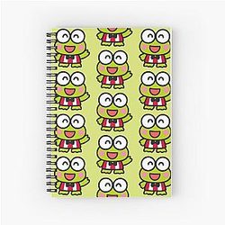 Excited Keroppi Notebook