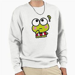 Why is Keroppi confused Pullover Sweatshirt