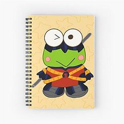 Keroppi Robin Spiral Notebook