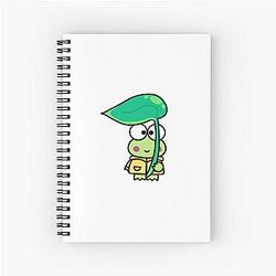 Keroppi from Hello Kitty and Friends Spiral Notebook