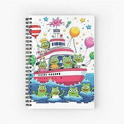 Keroppi Vacation Notebook