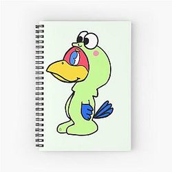 Keroppi Spiral Notebook