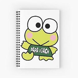Keroppi Papa Roach Knee High Notebook
