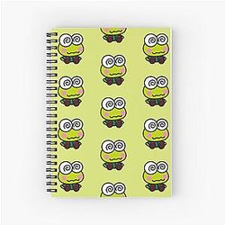When Keroppi Gets Dizzy Spiral Notebook