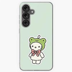 Hello Kitty with Keroppi Hat Samsung Galaxy Soft Phone Case