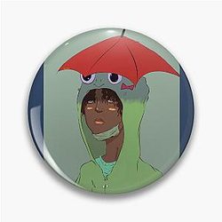 Human Keroppi Pin