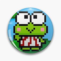 Keroppi Pixel Pin