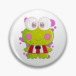 Keroppi Color Splash Pin