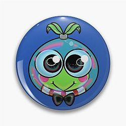 Space Keroppi Pin