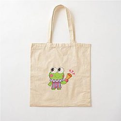 Clown Keroppi Cotton Tote Bag
