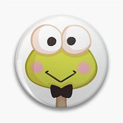 Keroppi Ice Cream Pin