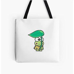 Keroppi From Hello Kitty and Friends All Over Print Tote Bag
