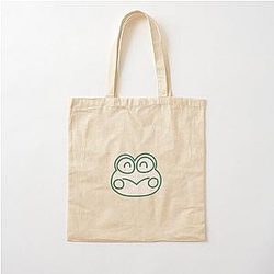 Simple Keroppi Sanrio Cotton Tote Bag