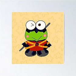 Keroppi Robin with the Stars Poster