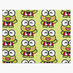 Excited Keroppi Jigsaw Puzzle