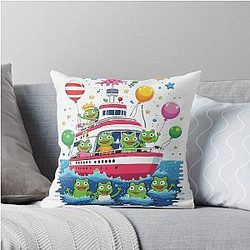 Keroppi Vacation Pillow
