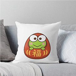 Keroppi Daruma Pillow