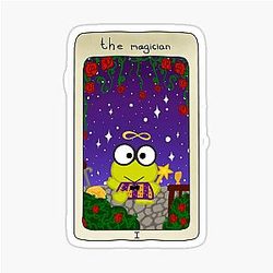 Sanrio Tarot Keroppi Sticker