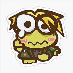 James Sunderland Silent Hill 2 Keroppi Frog Sticker