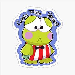 When Pagan Keroppi Sticker