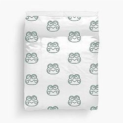 Simple Keroppi Duvet Cover