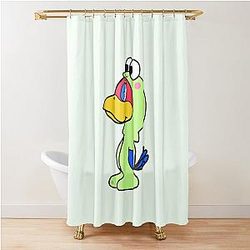 Keroppi Baby Jayhawk Shower Curtain