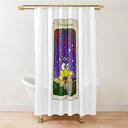 Sanrio Tarot The Magician Keroppi Shower Curtain