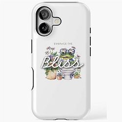 Keroppi Sticker, Flower Stickers iPhone Tough Case