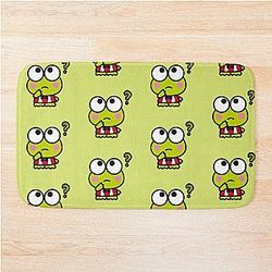Why Is Keroppi Confused Bath Mat