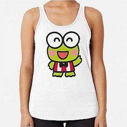 Excited Keroppi Tank Top