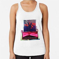 Titanic: A Keroppi Love Story Racerback Tank Top