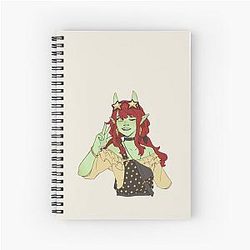 Starchild Keshi Spiral Notebook