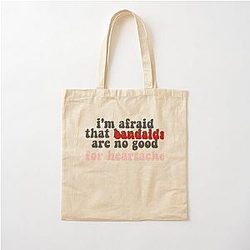 Keshi Bandaid Cotton Tote Bag