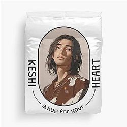 Keshi - A hug for your heart Duvet Cover