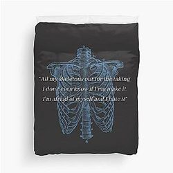 Keshi Skeleton Duvet Cover