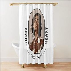 Keshi A shower curtain for your heart
