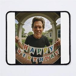 Kevin Bacon birthday funny gift mouse pad