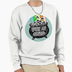 Kevin Bacon Pot O Gold Message the Devil Pullover Sweatshirt