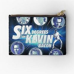 Six Degrees of Kevin Bacon Pouch