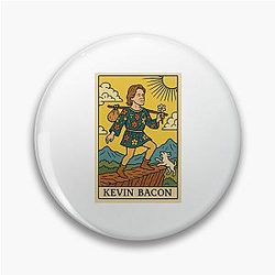 Kevin Bacon Tarot Card Pizza Hamburger Meme