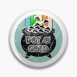 Kevin Bacon - Pot of Gold - Message from the Devil Pin