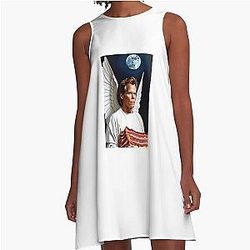 Angel Kevin Bacon A-Line Dress