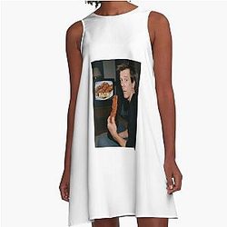 Kevin Bacon birthday funny meme gift A-Line Dress