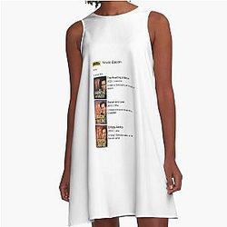 Kevin Bacon Birthday Funny Meme A-Line Dress