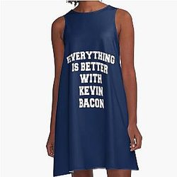 Everything is better with Kevin Bacon Aline Dress