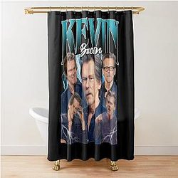 Kevin Bacon Vintage Actor Shower Curtain
